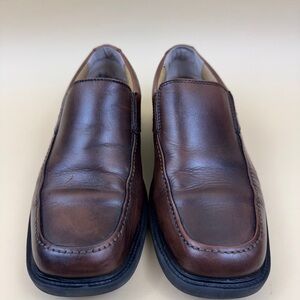 G.H. Bass & Co. Men’s Cameron Brown Leather Loafers - Size 7M